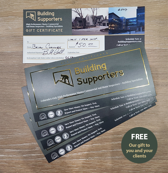Inspection Gift Certificate